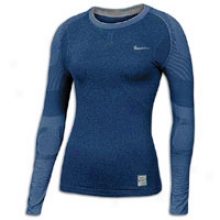 Nike Fp Players L/s Head - Womens - Navy/white