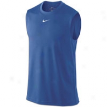 Nike Franchise Mesh S/l Top - Mens - Varsity Royal/white