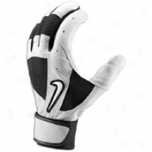 Nike Fuse Batting Gloves - Mens - Flint Grey/black/white