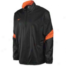 Nike Halfback Pass Pullover - Mens - Blacm/orange/orange