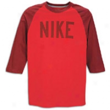 Nike Heather Raylan T-shirt - Mens - Sport Red