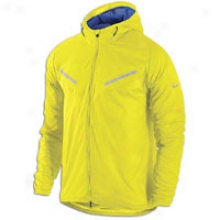 Nike Hurricane Vapor Jacket - Mens - Electrolime/old Royal/reflective Silver