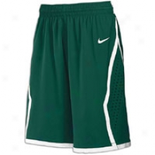 Nike Hyper Elite 10.25" Short - Womens - Dark Green/white