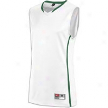 Nike Hyper Elite Jersey - Mens - White/dark Green