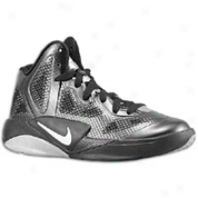 Nike Hyperfuse 2011 - Big Kids - Black/metalic Silver/white