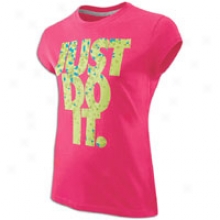 Nike Just Do It Cortez S/s T-shirt - Big Kids - Instruction Voltage Cherry