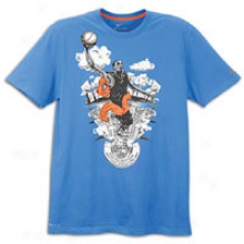 Nike Kd Old Master T-shirt - Mens - Light Photo Blue/team Orange