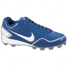 Nike Keystone Low Bg - Big Kids - Deep Blue/white/metallic Silver