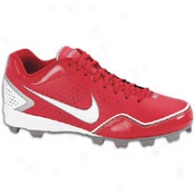 Nike Keystone Low - Mens - Varsity Red/white/metallic Silver