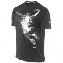 Nike Kobe On Fire T-shirt - Mens - Black/del Sol