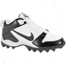 Nike Land Shark Legacy Mid - Mens - White/black