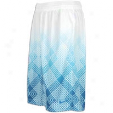 Nike Lebron All Over Short - Mens - White/green Hell