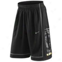 Nike Lebron Gametime Short - Mens - Black/black/anthracite/anthracite