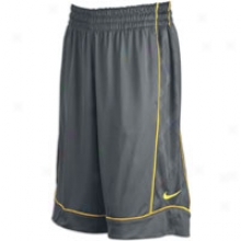 Nike Lebron Half Print Short - Mens - Anthracite/tour Yellow