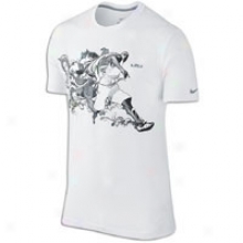 Nike Lebron Heraldry Tails T-shirt - Mens - White/cool Grey