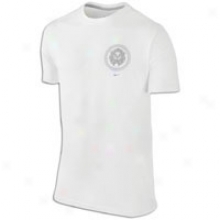 Nike Lebron Premium Crest T-shirt - Mens - White/wolf Grey/neutral Grey