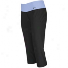 Nike Legend Slim Poly Capri-  Womens - Black/black