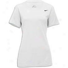 Nike Legend S/s T-shirt - Womens - White/black
