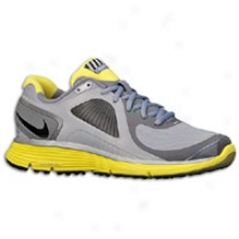 Nike Lunareclipse + Shield - Womens - Stealth/black/sonic Yellow/cool Grrey