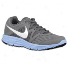 iNke Lunarfly +3 Breathe - Womens - Stealth/cool Grey/prism Blue//white