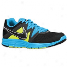 Nike Lunarfly + 3 - Mens - Black/blue Glow/volt