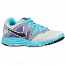 Nike Lunarfly + 3 - Womens - Pure Platinum/tide Puddle Blue/pure Purple/blczk