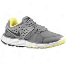 Nike Lunarswift +3 Shield - Womens - Gloomy Grey/black/reflect Silver/sonic Yellow