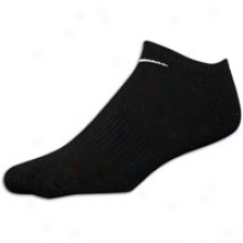 Nike Moisture Mangement No Show Sock - Mens - Black/white