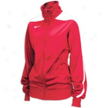 Nike Mysti fi Warm-up Jackdt - Womens - Scarlet/wbite/white