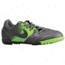 Nike Nike5 Bomba - Big Kids - Metallic Grey/electric Green/metallic Grey