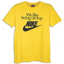 Nike On Top T-shirt - Mens - Varsity Maize