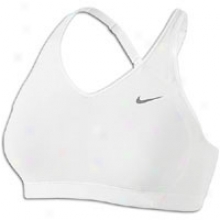 Nike Padded Definition Bra - Womens - White/cool Grey