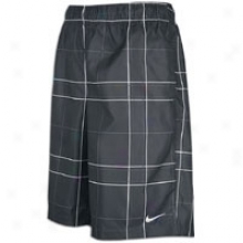 Nike Printed Classic Hap On Short - Mens - Anthracite/white