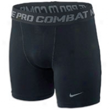 Nike Pro Combat Compression Short - Big Kids - Black/cool Grey