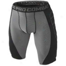 Nike Pro Combat Hyperstrong Heist Slider - Mens - Grey/black