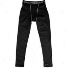 Nike Pro Combat Hyperwarm Tight - Big Kids - Black