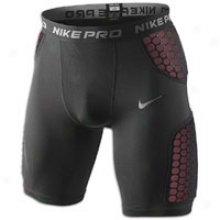Nike Pro Combat Vis-deflex Short - Mens - Black/varsity Red