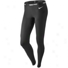 Nike Pro Tight - Womens - Black/white