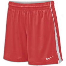 Nike Prospect 7in Short - Womens - Scarlet/white/white