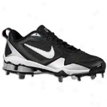 Nike Shox Fuse 2 Metal - Mens - Blczk/white/metallic Silver