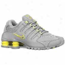 Nike Shox Nz - Womens - Medium Grey/sonic Yellow