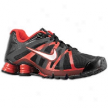 Nike Shox Roadster - Mens - Black/metallic Silver/university Red