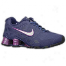 Nike Shox Turbo 12 - Big Kids - Blue Recall/imerial Purple/black/metallic Silver