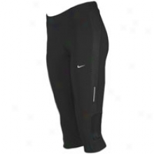 Nike Tech Capri - Womens - Spark/matte Silver