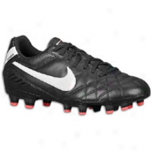 Nike Tiempo Natural 4 Fg - Womens - Black/solar Red/white