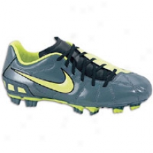 Nike Total90 Shoot Iii Fg - Big Kids - Metallic Blue Dusk/black/volt