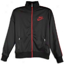 Nike Track Jacket - Mens - Black/varsity Red