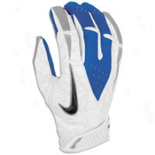 Nike Vapor Carbon Sg Receivers Glove - Mens - White/metallic Silver/royal/carbon