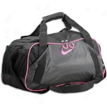 Nike Varsity Girl 2.0 Medium Duffle - Black/anthracite/pink Flash