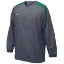 Nike Wheelhouse L/s Jacket - Mens - Flint Grey/dark Green/white